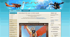 Desktop Screenshot of fallschirmsportverein.at